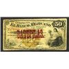 Image 2 : Banco Mejicano, 1878 "Batopilas" Issue Banknote.