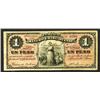 Image 2 : Banco Minero Chihuahuense, 1880 Issue Banknote
