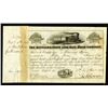 Image 1 : Daniel Drew Signed 1857 Buffalo & State Line Rail Road Company Stock Certificate.