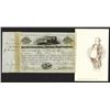 Image 2 : Daniel Drew Signed 1857 Buffalo & State Line Rail Road Company Stock Certificate.