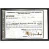 Image 1 : Harrisburg Portsmouth Mountjoy and Lancaster Rail Road Co. 1835 Issued Stock Certificate.
