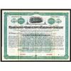 Image 1 : Washington and Georgetown Railroad Co. 1895 Specimen 6% Coupon Bond.