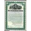 Image 1 : Coal and Coke Railway Co., 1904 Specimen 1st Mortgage 5% Gold Coupon Bond.
