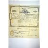 Image 1 : County of Patrick certificate to Norfolk & Great Western Railroad Co., 1868.