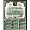 Image 1 : Fourth Liberty Loan 4 ¼% Gold Bond of 1933-1938 (issued Oct. 24, 1918)