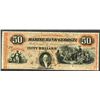 Image 1 : Marine Bank of Georgia. 50 Dollars. 18xx.