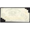 Image 2 : Virginia Treasury Note – 4 piece cut sheet. $1 Virginia Treasury Note – 4.