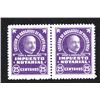 Image 1 : Colegio De Abogados De Puerto Rico - Impuesto Notarial Uncut Pair of Revenue Stamps.
