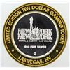 Image 1 : New York New York Las Vegas $10 Casino Gaming Token .999 Fine Silver Limited Edi