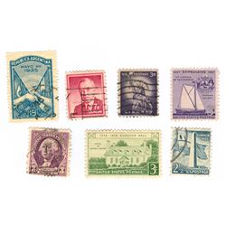 United States Postage Stamps Lot of 7