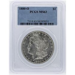 1880-O Morgan Silver Dollar Coin PCGS Graded MS63