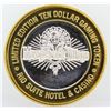 Image 2 : Rio Suite Hotel Las Vegas $10 Casino Gaming Token .999 Fine Silver Limited Editi