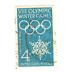 United States Olympic Winter Games Postage Stamp