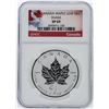 Image 1 : 2013 $5 Canada Silver Maple Leaf Snake Coin NGC SP69