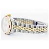 Image 6 : Womens Rolex Two-Tone Baguette Diamond And Ruby DateJust Wristwatch