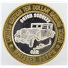 Image 2 : Whisky Pete's Jean $10 Casino Gaming Token .999 Fine Silver Limited Edition
