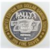 Image 2 : Bally's Las Vegas $10 Casino Gaming Token .999 Fine Silver Limited Edition