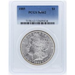 1885 PCGS MS62 Morgan Silver Dollar