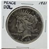 Image 1 : 1921 Peace Silver Dollar Coin