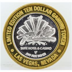 Rio Suite Hotel Las Vegas $10 Casino Gaming Token .999 Fine Silver Limited Editi