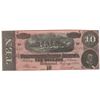 Image 1 : 1864 $10 Confederate States of America Bank Note