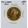 Image 1 : 1893-S $10 Liberty Head Gold Coin