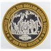 Image 1 : Tropicana Las Vegas $10 Casino Gaming Token .999 Fine Silver Limited Edition