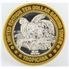 Image 2 : Tropicana Las Vegas $10 Casino Gaming Token .999 Fine Silver Limited Edition