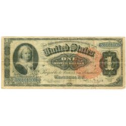 1886 $1 "Martha Washington" Large Silver Certificate Note
