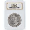Image 1 : 1887 NGC MS64 Morgan Silver Dollar