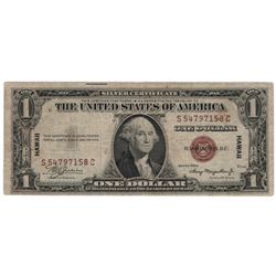 1935A $1 Hawaii Silver Certificate