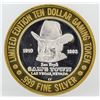 Image 1 : Sam's Town Las Vegas $10 Casino Gaming Token .999 Fine Silver Limited Edition
