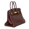 Image 1 : Authentic Vintage Hermes 35 cm Birkin Chocolate Clemence GHW