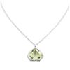 Image 1 : 14KT White Gold 29.00ct Aquamarine and Diamond Necklace