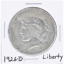 1926-D Peace Silver Dollar