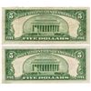 Image 2 : 1928C $5 Red Seal Note Lot of 2