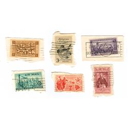 United States Postage Stamps Lot of 6