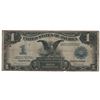 Image 1 : 1899 $1 Black Eagle Silver Certificate US Currency Bank Note