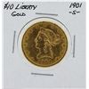 Image 1 : 1901-S $10 Liberty Head Gold Coin