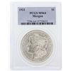 Image 1 : 1921 PCGS MS64 Morgan Silver Dollar