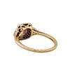Image 4 : 14KT Rose Gold  0.90ct Tourmaline and Diamond Ring