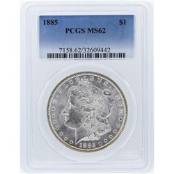 1885 PCGS MS62 Morgan Silver Dollar