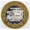 Image 1 : Riverside Resort Laughlin $10 Casino Gaming Token .999 Fine Silver Limited Editi
