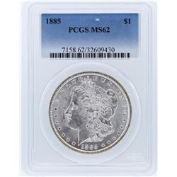 1885 PCGS MS62 Morgan Silver Dollar