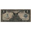 Image 1 : 1899 $1 Black Eagle Silver Certificate US Currency Bank Note