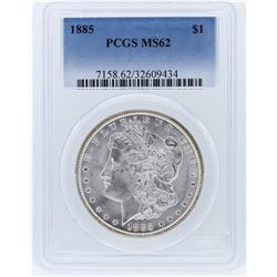 1885 PCGS MS62 Morgan Silver Dollar