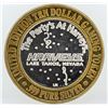 Image 2 : Harvey's Lake Tahoe $10 Casino Gaming Token .999 Fine Silver Limited Edition