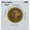 Image 1 : 1898 $10 Liberty Head Gold Coin