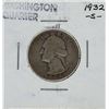 Image 1 : 1932-S Washington Quarter Key Date Silver Coin