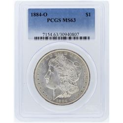 1884-O PCGS MS63 Morgan Silver Dollar